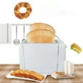 thumbnail image 1 of TaTaai 1Pcs Retro Toaster 2 Slice, 6 Functions, Stainless Steel Features, Removable Crumb Tray, Under Base Cord Storage, Toaster Kitchen Appliances, 1 of 6