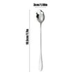 thumbnail image 1 of TaTaai 1Pcs Stainless Steel Skull Sugar Spoon Dessert Tea Coffee Stirring Spoon, 1 of 5