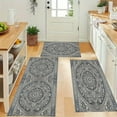 thumbnail image 1 of TaTaai 3Pcs Boho Kitchen Rug,Non-Slip Washable Rugs for Kitchen Floor,Farmhouse Area Rug Comfort Standing Mat and Rug for Kitchen, Office, Sink, Laundry, 1 of 8