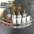 thumbnail image 1 of TaTaai 3Pcs Corner Bathroom Shower Caddy, No Drill Alloy Shower Organizer, 1 of 6