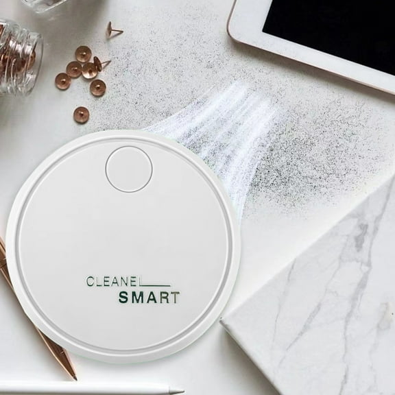 TaTaai Clearance 3Pcs Desktop Vacuum Cleaner, Mini Table dust Sweeper Energy Saving,Cordless&360º Rotatable Design for Keyboard/Home/School/Office