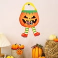 thumbnail image 1 of TaTaai 3Pcs Halloween Pumpkin Buckets,Trick or Treat Bags Portable Party Favor Bags Candy Baskets Halloween Table Decorations, 1 of 6