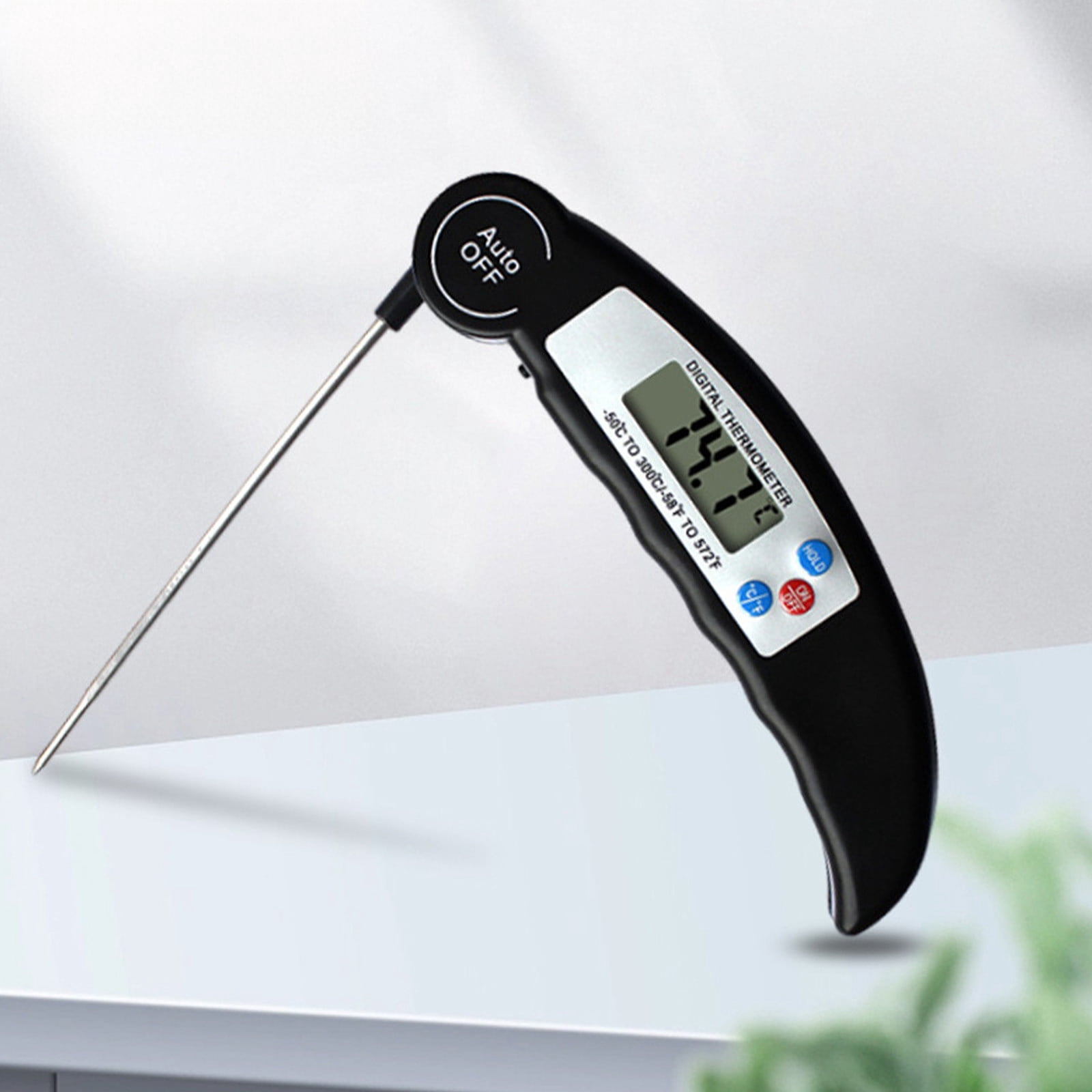 TaTaai 3Pcs Meat Thermometer Digital for Cooking & Baking, Grilling Wireless Food Thermometer Probe for Temperature, Liquids, BBQ, Smoking, Chicken, Steak, Kitchen Gadgets & Grilling