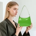 thumbnail image 1 of TaTaai 3Pcs PU Purse Shiny Evening Handbags for Women Armpit Shoulder Bag MINI Hobos, 1 of 5
