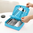 thumbnail image 1 of TaTaai 3Pcs Travel Makeup Bag,Large Capacity Cosmetic Bags for Women,Waterproof Portable Toiletry Bag Make up Organizer with Handle, 1 of 8
