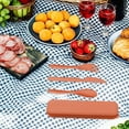 thumbnail image 1 of TaTaai 4Pcs Reusable Plastic Cutlery with Case, Portable Utensils Set for Adults, Tableware Camping Cutlery, Travel Utensils Set for Kitchens, Dishwasher Safe, 1 of 6