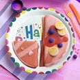 thumbnail image 1 of TaTaai 50Pcs Happy Birthday Decorations Birthday Party Supplies With Colorful Design Includes Paper Plates Napkins Forks Disposable Plates Tableware Set for Boys Girls, 1 of 5