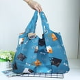 thumbnail image 1 of TaTaai 5Pcs Reusable Grocery Shopping Bags, Foldable Shopping Bags Grocery Tote with Attached Pouch,Machine Washable Eco-Friendly., 1 of 7
