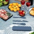 thumbnail image 1 of TaTaai 5Pcs Reusable Plastic Cutlery with Case, Portable Utensils Set for Adults, Tableware Camping Cutlery, Travel Utensils Set for Kitchens, Dishwasher Safe, 1 of 6