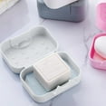 thumbnail image 1 of TaTaai 5Pcs Soap Holder Travel Cases - Plastic Portable Soap Saver Container Set with Covers for Bathroom Organization, Gym, Hiking, Traveling & Camping, 1 of 6