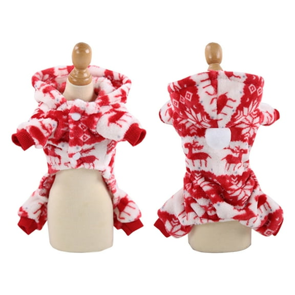 TaTaai Dog Christmas Sweaters Pet Winter Knitwear Xmas Clothes Classic Warm Coats Reindeer Snowflake Argyle Sweater for Kitty Puppy Cat