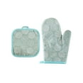 thumbnail image 1 of TaTaai Gift 2Pcs Oven Mitts and Potholders BBQ Gloves-Oven Mitts and Pot Holders Non-Slip Cooking Gloves for Cooking Baking Grilling, 1 of 6