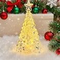 thumbnail image 1 of TaTaai Gift Holiday Pine Tree Light Up Glitter Confetti Swirl Acrylic Tabletop Figurine, 1 of 9