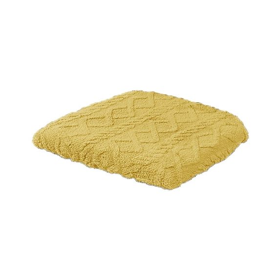 TaTaai Gift Square Chair Pad, Dining Chair Cushions with Straps, Plush Cushion Pillow, Soft Chair Seat Pad Mat with Non Slip Bottom for Indoor Living Room Car Office