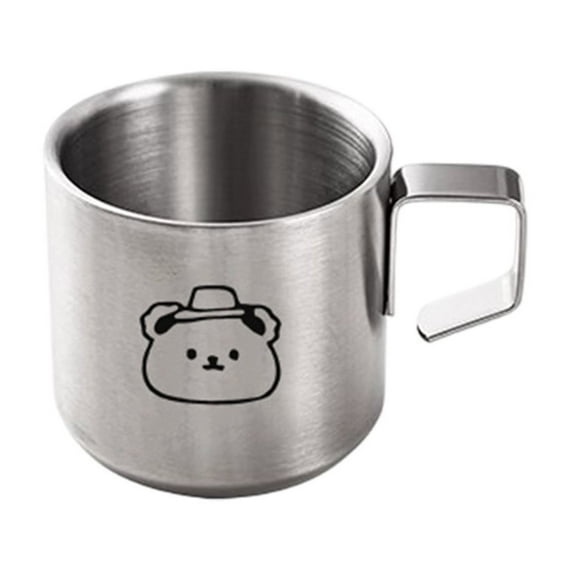 TaTaai Gift TaTaai Unbreakable Mugs Double Walled Camping Coffee Mugs 10.1oz/300 Stainless Steel Mug with Handle