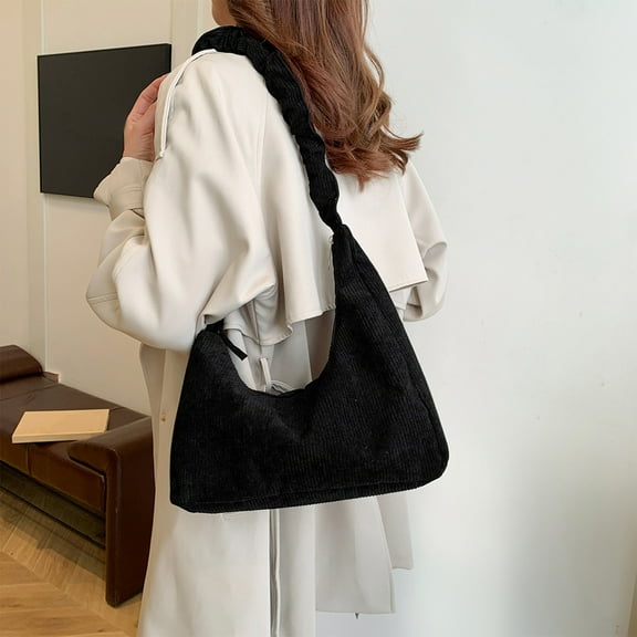 TaTaai Slouchy Shoulder Bags For Women Underarm Bag Womens Tote Bag Work Purses Crescent Bag Handbag Travel Winter Fall