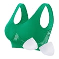 thumbnail image 1 of TaTaai Sports Bras for Women Wirefree Yoga Bra Breathable Comfortable with Removable Pads Soft Support for Daily Workout Fitness (1-Pack), 1 of 7