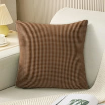 TaTaai Throw Pillow Soft Decorative Pillow Plain Square Throw Pillows for Couch Bed Sofa