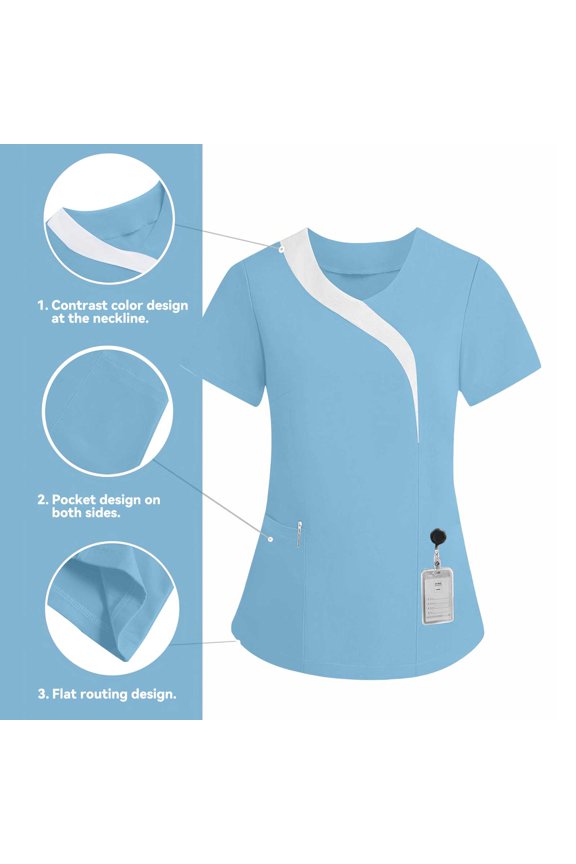 V Neck T Shirts for Women, Athletic Short Sleeve Workout Top, UV Sun Protection, Quick Dry Moisture Wicking Shirts for Women Gift