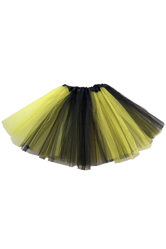 Women Adult 40cm Rainbow Mesh Tutu Skirt Fluffy Ball Gown Dance Skirt Party Festival Performance Wear Lightweight Breathable Soft Elegant Skirt for Women Gift