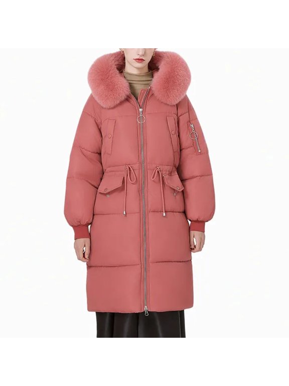 Women's Solid Color Relaxed Fit Jacket, Long Sleeve, Adjustable Hood, with Pocket, with a Cozy Everyday Vibe, for Casual Daily Wear and Outings