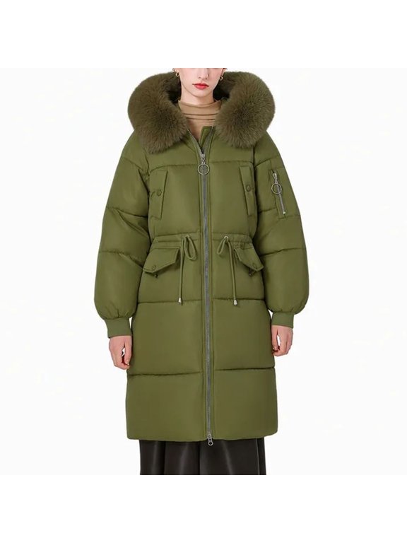 Women's Solid Color Relaxed Fit Jacket, Long Sleeve, Adjustable Hood, with Pocket, with a Cozy Everyday Vibe, for Casual Daily Wear and Outings