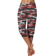 thumbnail image 1 of TaTaai Womens Camo Print Yoga Capri Pants High Waisted with Pockets Loose Soft Stretchy for Daily Casual Sport Summer Beach, 1 of 6