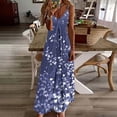 thumbnail image 1 of TaTaai Womens Casual Stylish Printed Round Neck Sleeveless Ankle Length Dress Soft Fabric Comfortable Daily Work Date Wear Gift, 1 of 5