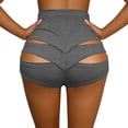 thumbnail image 1 of TaTaai Womens Workout Shorts High Waisted Cut Out Stretchy Solid Soft Breathable Dance Fitness Shorts for Summer Gift, 1 of 6