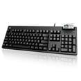 thumbnail image 1 of Adesso EasyTouch 630SB-TAA Smart Card Reader Keyboard with Large Print Keys, Made in Taiwan, TAA Compliant, 1 of 6
