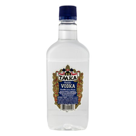 Taaka Vodka, 750ml Plastic Bottle Traveler 80 Proof
