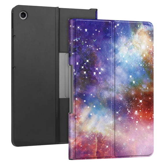Tab 11.5in Cover Lightweight Artistic Print Design, Double Fold Stand, Scratch-Resistant Interior