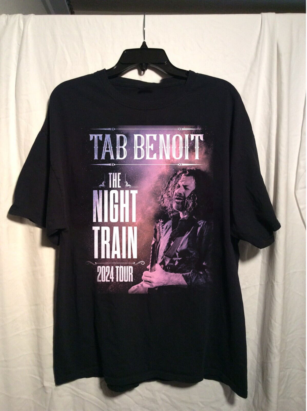Tab Benoit THE NIGHT TRAIN Tour 2024 Gift For Fan Full Size Tshirt