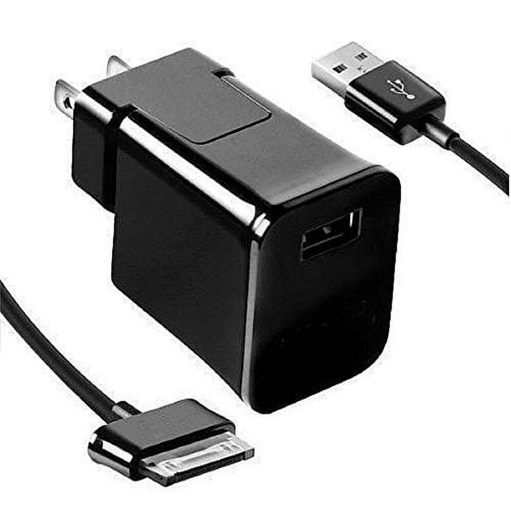 Tab Charger Galaxy tab 2 Charger 30 pin USB Charger Cable Made for Samsung Galaxy Tab 2 7.0 7.7 8.9 10.1 Note 10.1 GT N8013 N8000 inch Table Black Walmart