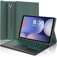 thumbnail image 1 of Tab S10+/S9 FE+ 12.4" Detachable Keyboard Folio, 7 Color Backlit with Trackpad & S Pen Slot, 1 of 8