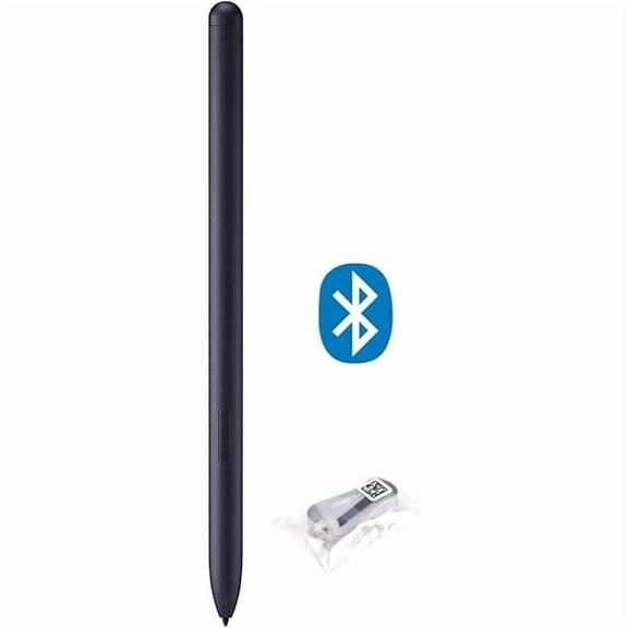 Tab S7 S Pen (WithBluetooth) Replacement for Samsung Galaxy Tab S7, Tab S7+ Plus All Versions Touch Stylus Pen with 5*Tips/Nibs (Mystic Black)