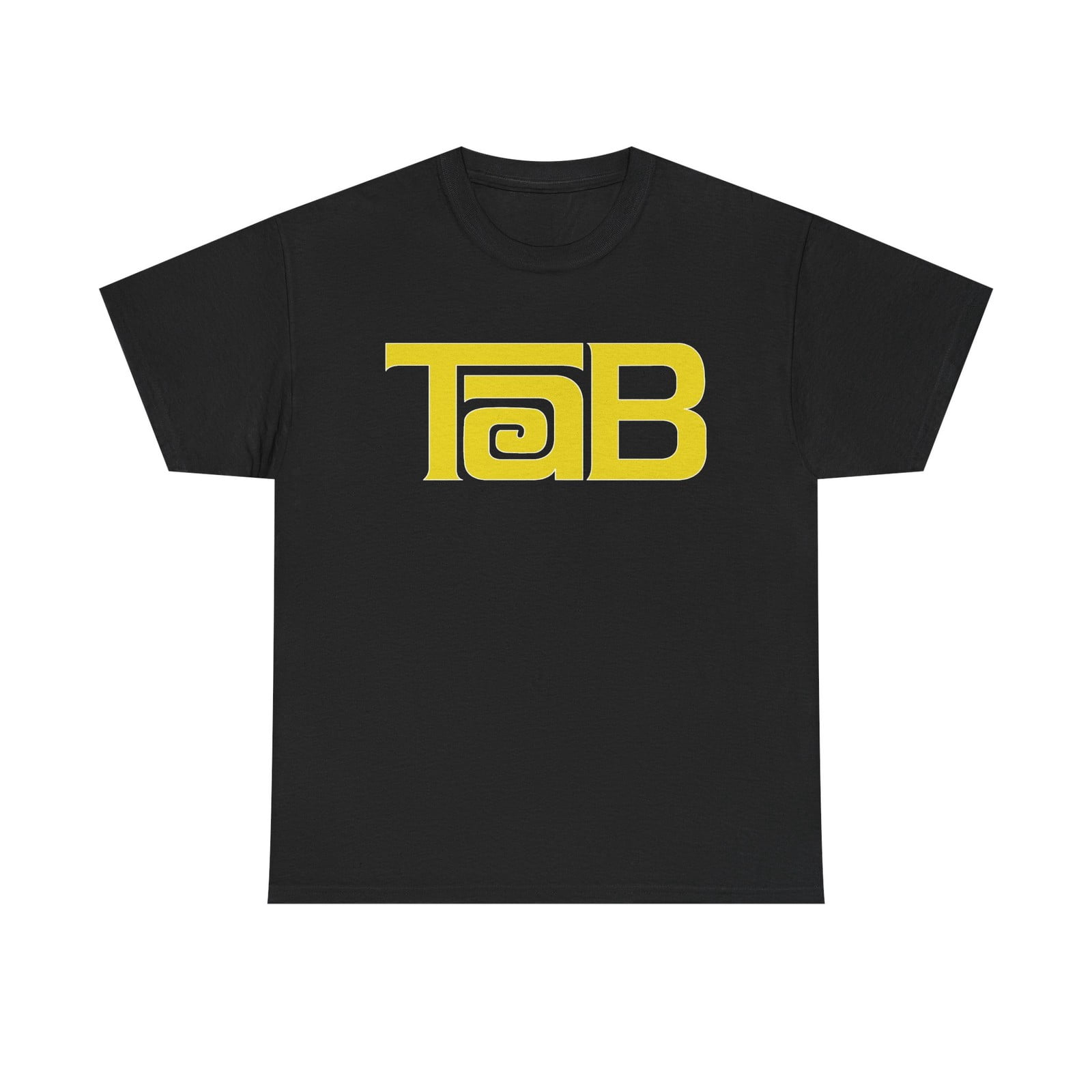 Tab Soda Unisex Cotton Tee Fashionable Vintage Retro Diet Cola Black ...