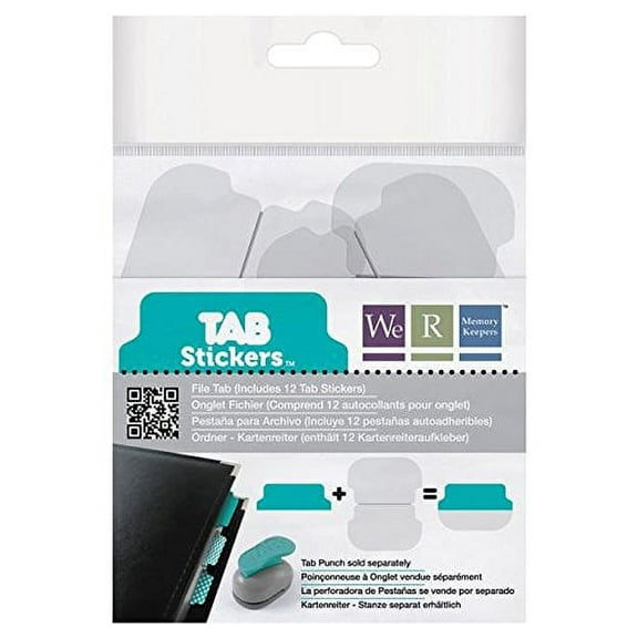 Tab Stickers 12/Pkg-File, 2"