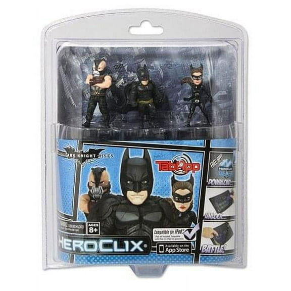 Batman Heroclix App The Dark Knight Rises: Batman, Catwoman & Bane Game