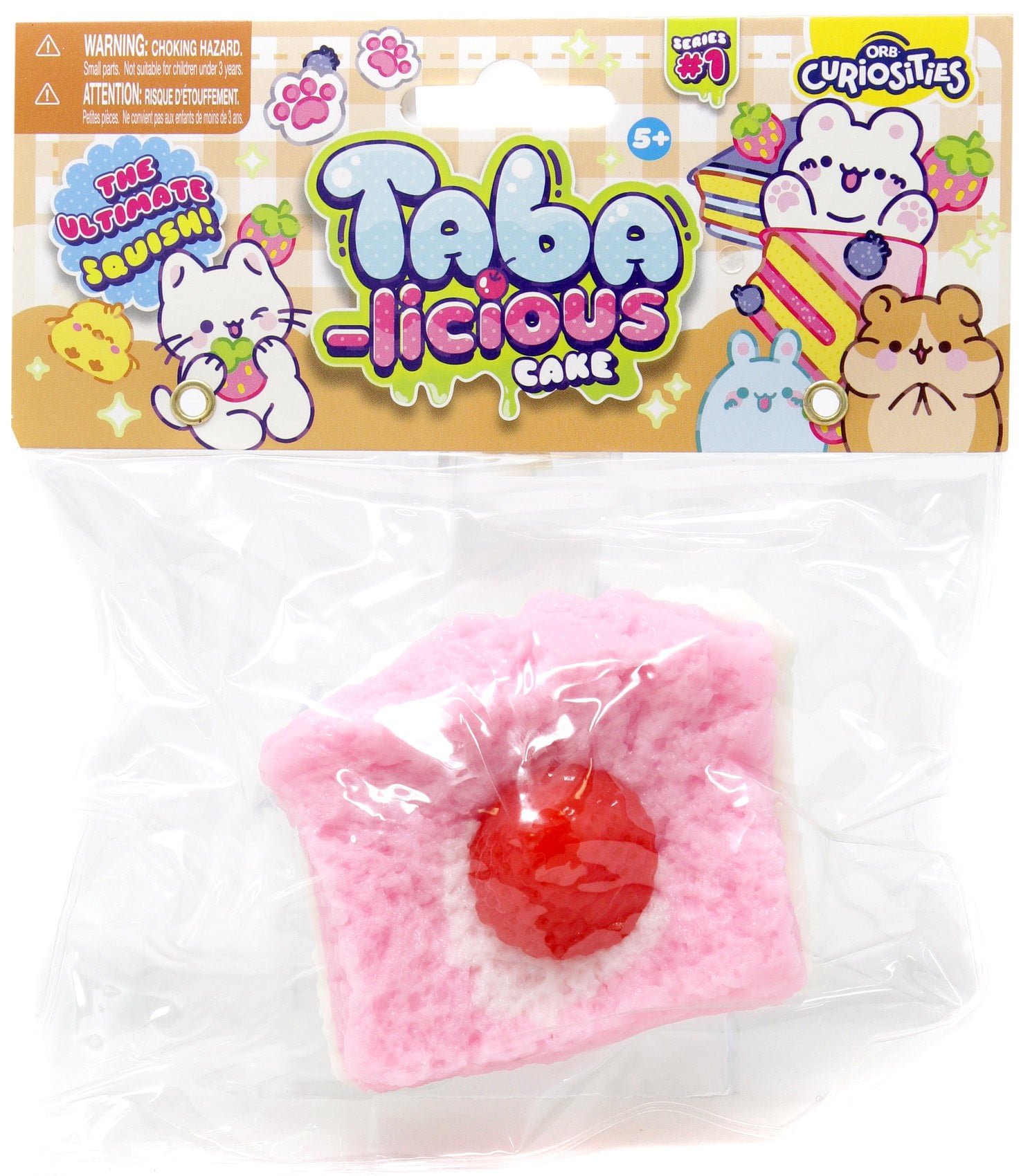 Taba-Licious Cake Raspberry Squeeze Toy - Walmart.com