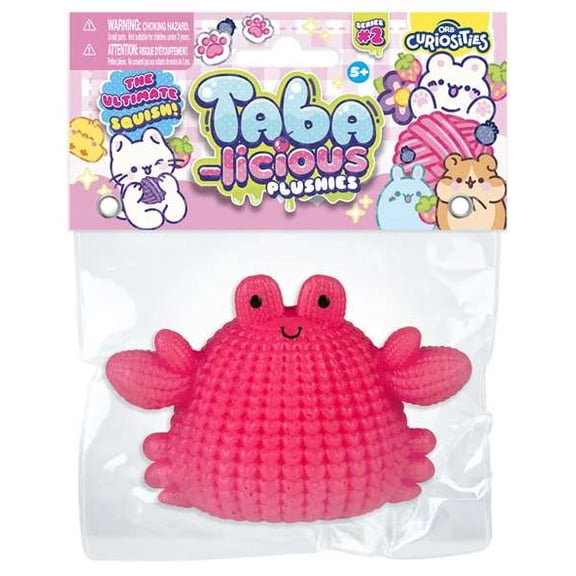 Taba-Licious Plushies Crab Squeeze Toy