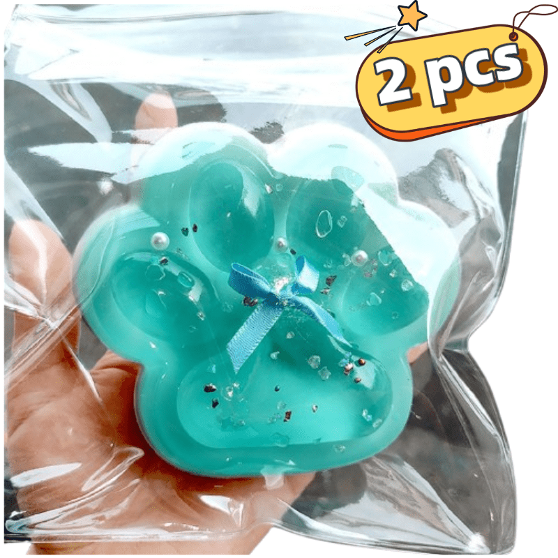 2 Stück Cat Paw Squishy Toy – Weiche Anti-Stress-Spielzeuge In Katzenpfoten-Form Für Erwachsene & Kinder