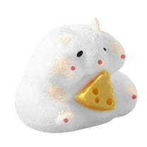 Taba Squishy Hamster Kit,Cute Squishy Toys,Bag Charms,Stress Relief Birthday Gifts