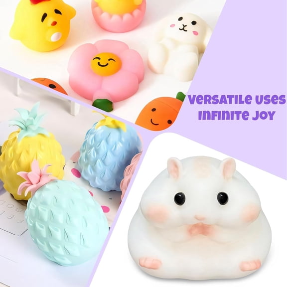 Taba Squishy Kit 16OZ, [Non-Sticky] [Stress Relif] [AB 1:1], Liquid Silicone Super Soft for DIY Squishy Making, Molding Hamster, Cats Paw