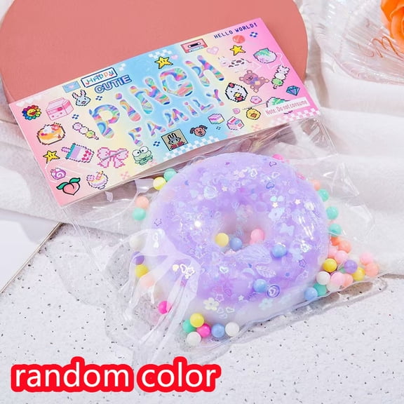 Taba Squishy Squeeze Toys, Squishy Food Fidget Toys Reduced Pressure Kawaii Donuts Waffle Cake Pinch Stress Relieving Sensory Toys Gifts for ADHD & Autism Adults Home Office Relaxing