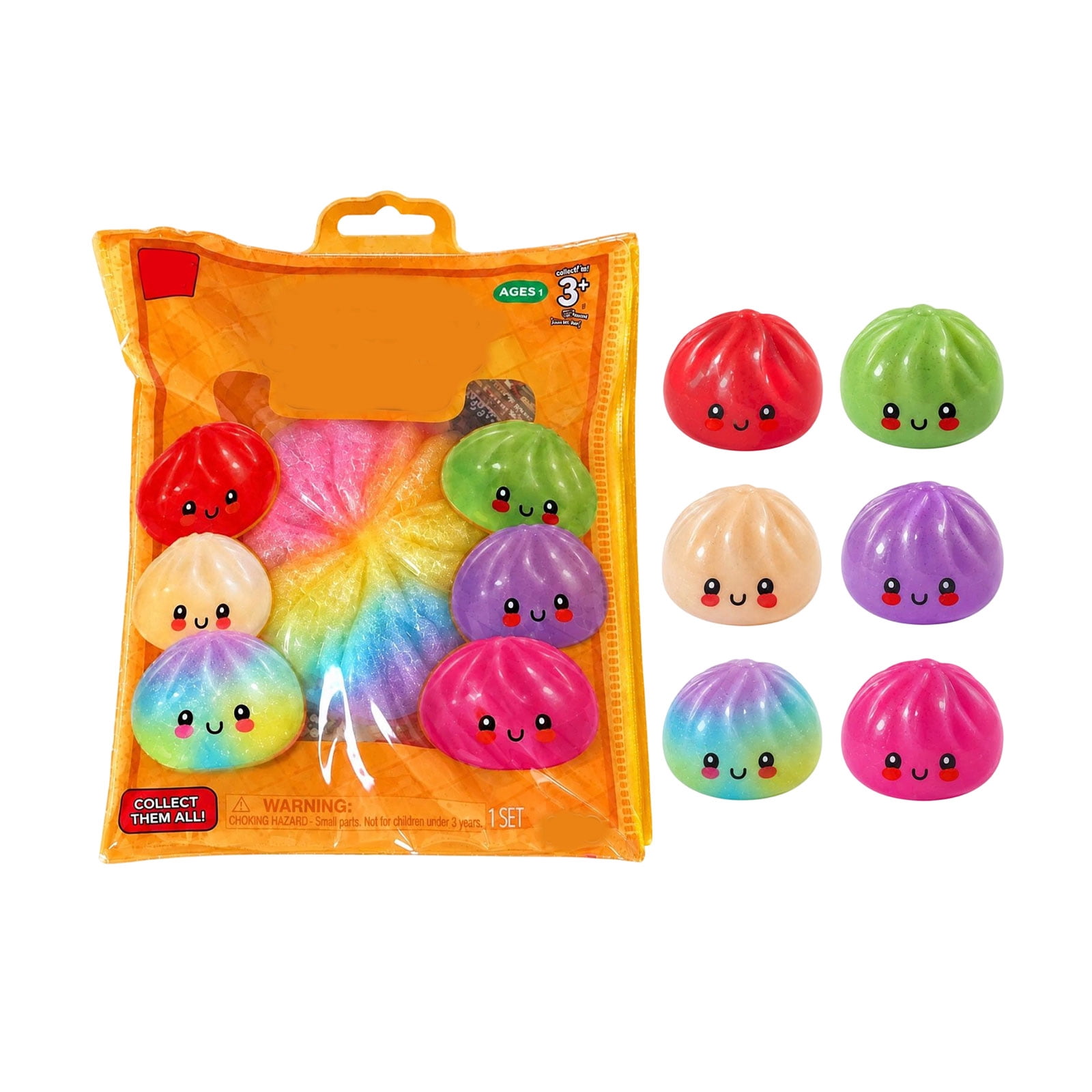 Taba Style Squishy Dumplings, Stress Ball, Kawaii Squishies Silicone ...