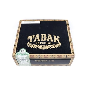 Tabak Especial Toro Negra Empty Wood Cigar Box 9.25" x 8" x 3"