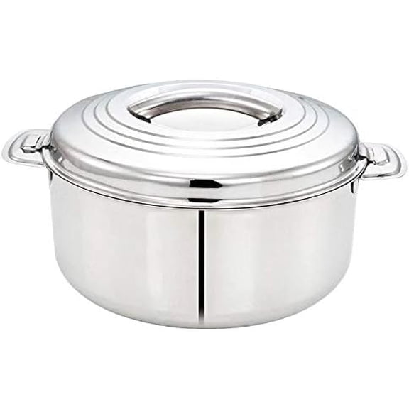 Tabakh 7.5-Liter Stainless Steel Casserole Hot-Pot Food Warmer & Serving Bowl, 7500ml$$Home Decor, Kitchen, & Other