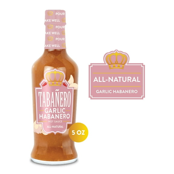 Tabanero Garlic Habanero Hot Sauce - 5 oz Bottle