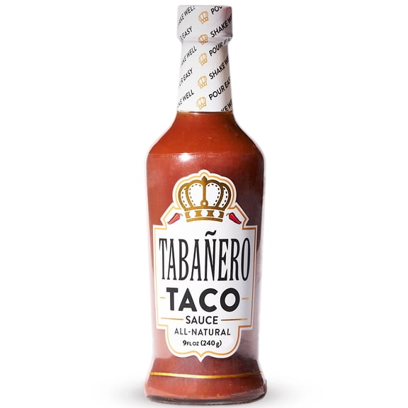 Tabanero Original Taco Sauce - 9 oz Glass Bottle